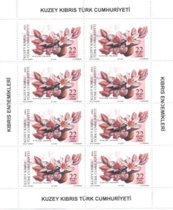 ENDEMIC PLANTS - TURKISH CYPRUS -2023 - SHEETS - Picture 1 of 3