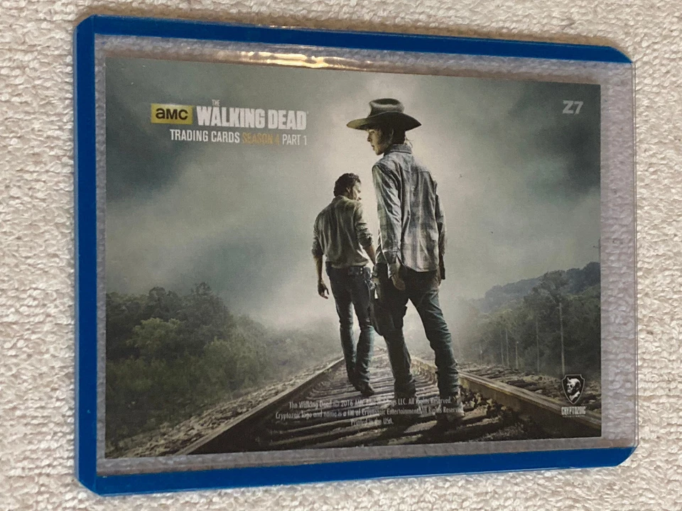 Walking Dead Season 4 Part 1 Terminus Puzzle-Back Non-Sport Card #Z7 2016 Ex - Image 1 of 2