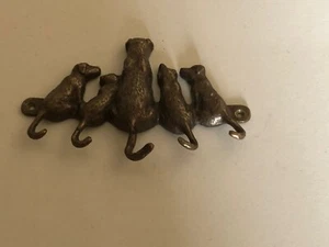 SPI DOG TAIL METAL KEY HOOK HANGER HOLDER 7,5” - Picture 1 of 9