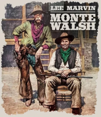 MONTE WALSH  (1970) Lee Marvin,Jack Palance - Public Domain DVD NO CASE RARE ! - Image 1 of 2
