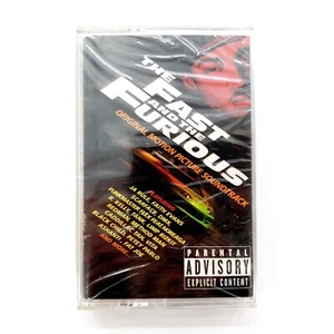 Fast and the Furious Montion Picture Soundtrack Cassette Tape Brand New Sealed - Imagen 1 de 5