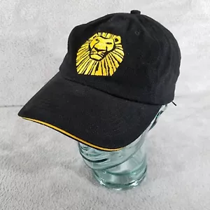 Gorra de béisbol ajustable negra musical vintage sombrero de Disney El Rey León de Broadway - Imagen 1 de 7