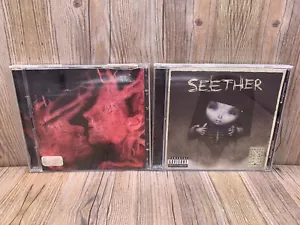 SEETHER 2 CD Lot Disclaimer 2 & Finding Beauty in Negative Spaces - Picture 1 of 4