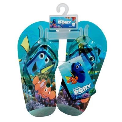 Finding Dory Flip Flops, Small 11/12 - Image 1 of 2