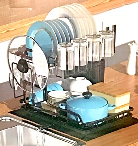 Large Dish Drying Rack~2-Tier Dish Racks for Kitchen Counter~Detachable Large Ca - Picture 1 of 4