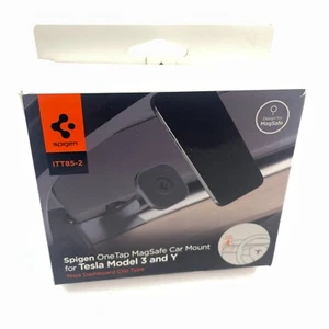 Spigen OneTap Magsafe Car Mount For Tesla Model 3 and Y Dashboard *NEW OPEN BOX - Picture 1 of 8