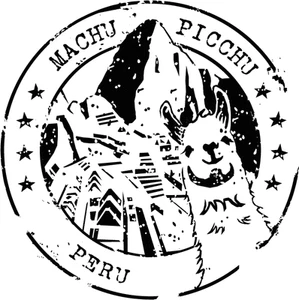 "Machu Picchu Peru Grunge Reise Stempel Auto Stoßstange Aufkleber Aufkleber 5"" x 5" - Bild 1 von 1