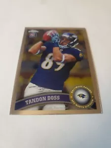 Topps Chrome Tandon Doss #174 Rookie RC 2011 - Imagen 1 de 2