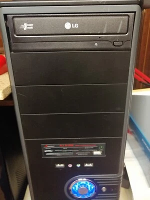 COMPUTER VULTECH TOWER WINDOWS 10 LETTORE DVD, 5 GIGA RAM, LETTORE MULTI CARD EC - Immagine 1 di 4