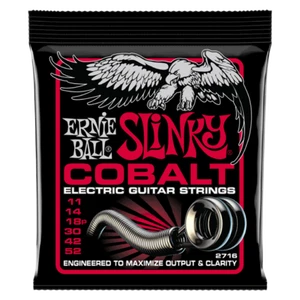 Ernie Ball 2716 Cobalt Burly Slinky Electric Guitar Strings 11-52 1-3 Packs - Picture 1 of 2