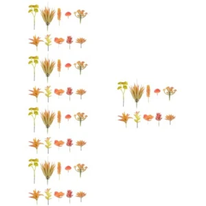 5 Count Suculentas Simuladas Decoración Planta Falsa Artificial - Imagen 1 de 12
