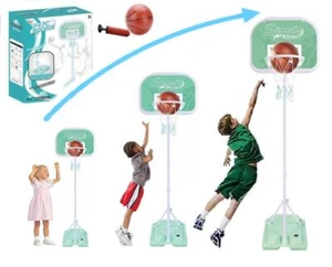 Stehbasketball Reifen höhenverstellbar Innen Außen Sport Aktivität Spaß - Bild 1 von 10