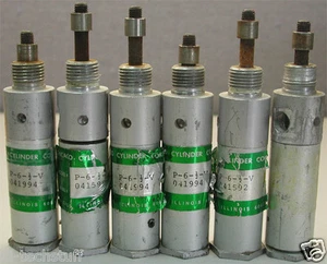 Chicago Cylinder P-6-1/2-V, Single Acting Cylinder, Lot of 6 - Picture 1 of 3