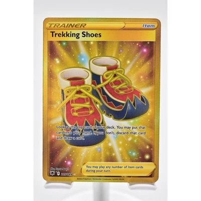 Trekking Shoes 215/189 Astral Radiance Gold Secret Rare Pokemon TCG NM - Image 1 of 4