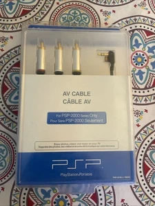 Sony PSP SPIEL AV KABEL PSP-2000 NUR SERIE OEM ** VERSIEGELT ** KOSTENLOSER VERSAND - Bild 1 von 7