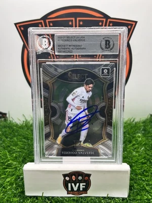 2020-21 Federico Valverde Panini #1 Madrid BAS Beckett Witnessed🔥📈 - Image 1 of 2