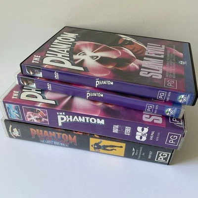 The Phantom 2040 Phantom Movie VHS VIDEO and 2 x DVDs very good condition - image 1 of 4