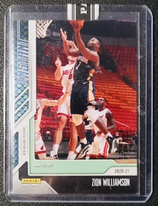 ZION WILLIAMSON 6/8 2020-21 Panini Instant Blue Snake SSP - Picture 1 of 2