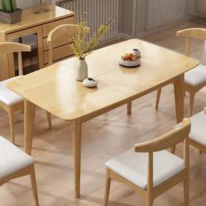 Lee Solid Timber Extendable Dining Table/Extendable/Scandinavian/Retro - Picture 1 of 7