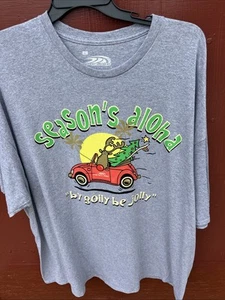 Pipeline T Shirt Season Aloha Cotton Polyester 4XL - Picture 1 of 6