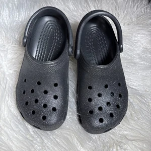 Crocs Classic Glitter Clogs Schuhe Damen 7 Herren 5 Shimmer - Bild 1 von 11