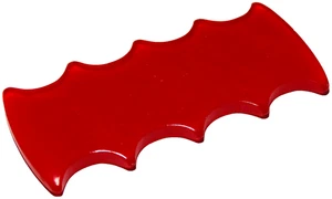 ANTIQUE 1890'S-1900 CHERRY RED CELLULOID SILK/COTTON THREAD WINDER - Picture 1 of 2