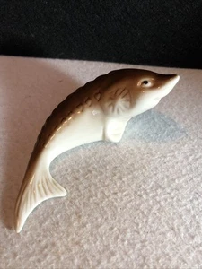 Young Sturgeon Porcelain Figurine- From Scitalics Astrakhan Factory/ Rare - Imagen 1 de 10