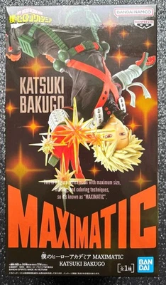 Katsuki Bakugo Maximatic Figure My Hero Academia Statue Banpresto Bandai - Image 1 of 4