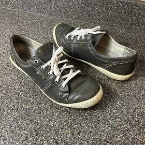 Josef Seibel Sneaker Womens EU 40 US 9 Sage Leather Comfort Casual Lace Up Shoes - Picture 1 of 11