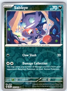 Sableye Uncommon from SV05: Temporal Forces 107/162 LP - Picture 1 of 2
