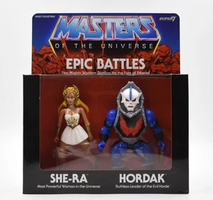 Juego de figuras de acción Super7 Masters of the Universe Epic Battles - She-Ra & Hordak - Imagen 1 de 4