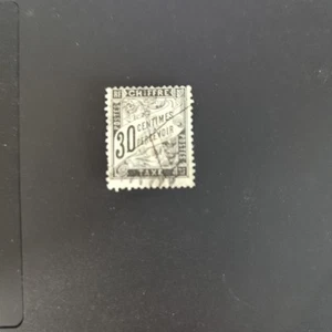 French Colonies - Stamp Tax - Surcharge Of Postage - 30 Centimes - Picture 1 of 3