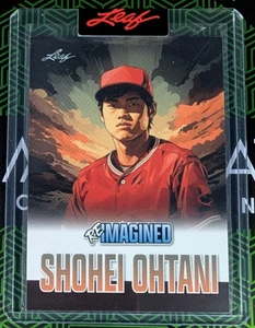 Shohei Ohtani 2023 Leaf Re-Imagined Baseball 1 of 917 RIB-32 Angels Dodgers - Picture 1 of 2