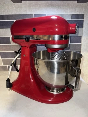 KitchenAid Deluxe 4.5 Quart Tilt-Head Stand Mixer - Empire Red (KSM97ER) - Image 1 of 4