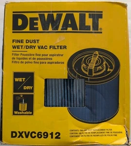 Dewalt DXVC6912 HEPA High Efficiency Vacuum Cartridge Filter  6-16 Gallon OEM-M - Picture 1 of 4