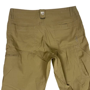 Kuhl Renegade Pants Mens 34x32 Beige Stretch Outdoor Hiking Style 5120 Nylon - Picture 1 of 8