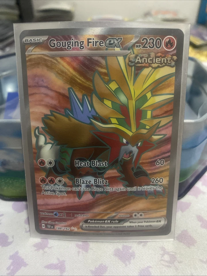 Gouging Fire ex 188/162 Sv05: Temporal Forces Holo - Image 1 of 1