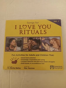 Songs For I Love You Rituals Vol. 1 Audio CD From Conscious Discipline Sealed - Picture 1 of 2