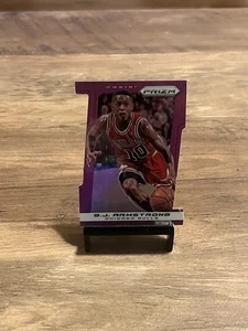 2013-14 Panini Prizm Purple Prizm Die Cut 259 B.J. Armstrong /49 - Picture 1 of 3
