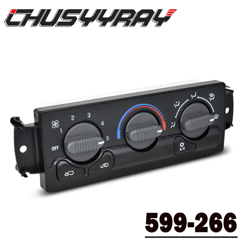 Модуль климат-контроля переменного тока 599-266 для 99-02 Chevy Silverado Suburban 1500 Tahoe - Изображение 1 из 4