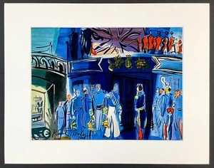 RAOUL DUFY - 14x11 Inch  Pre-Matted Print - FRAME READY - Hand Signed Signature - Picture 1 of 12