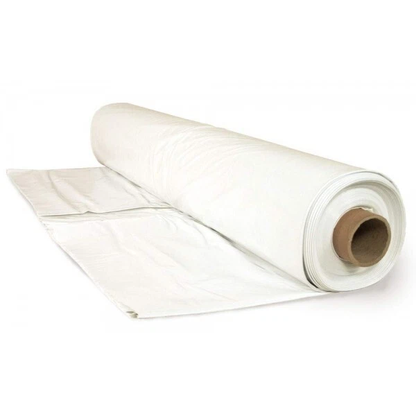 Farm Plastic Supply - Flame Retardant White Storage & Boat Shrink Wrap - 9 mil - Image 1 of 4