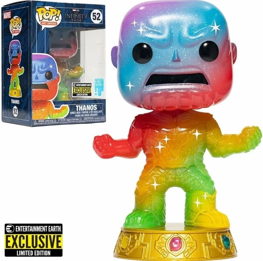 FUNKO POP THANOS MARVEL INFINITY SAGA ARTIST SERIES W Protector