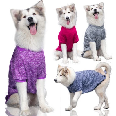 Winterschutz-Outfit Für Große Hunde Warmer Pullover Mantel Sweatshirt Jacke / - Bild 1 von 4
