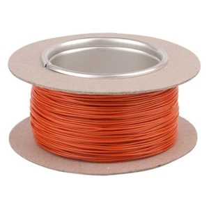 Model Railway/Railroad Layout/Power/Dropper Wire 100m Roll 16/0.2mm 3A Orange- T - Picture 1 of 10