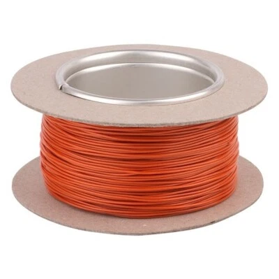 Model Railway/Railroad Layout/Power/Dropper Wire 100m Roll 16/0.2mm 3A Orange- T - Image 1 of 4