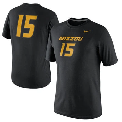 Missouri Tigers Mens Nike #15 Legend Number DRI-FIT T-Shirt -  XL - NWT - Image 1 of 3