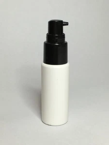 Empty 30ml Cylindrical Bottles With Black Treatment Pump *ANY AMOUNT* - Picture 1 of 1