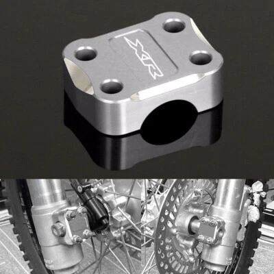 PLATA EJE DELANTERO SOPORTE ABRAZADERA CUBIERTA PARA HONDA XR400R 1996-2004 XR650L 1993-2024 Foto 1 de 4