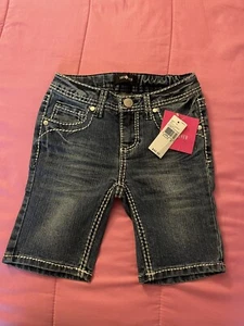 Amy Byer Mädchen Shorts Bermuda Größe 8 blau - Bild 1 von 5